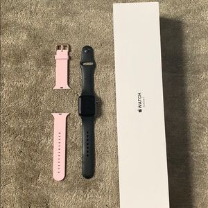 Apple Watch series 3. 38 mm. Black